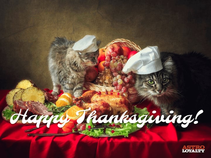Thankful for Furry Friends and Family